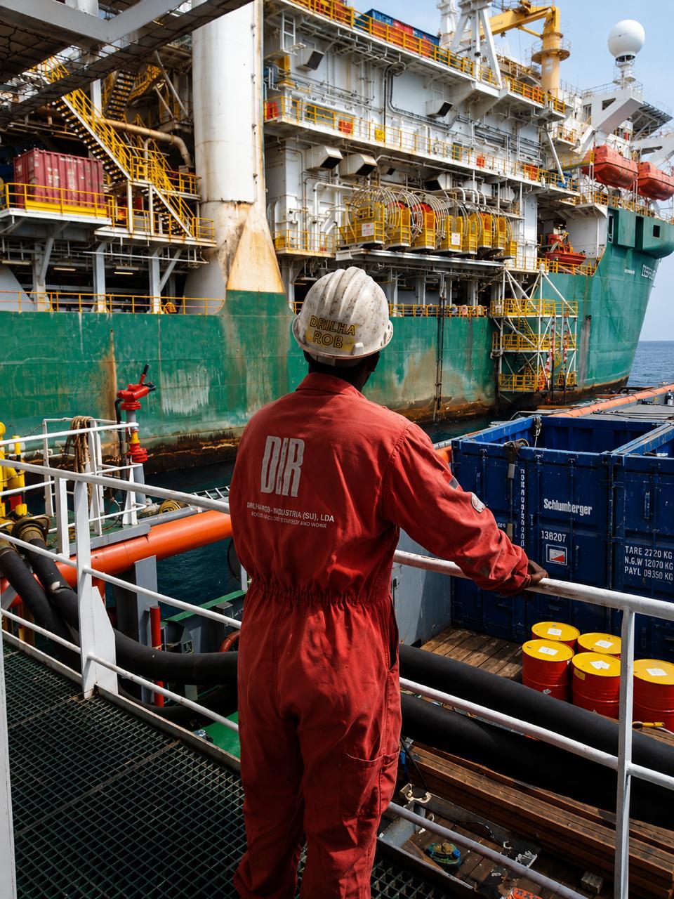Operações navais e metalomecânica da Drilha Rob